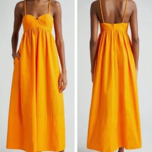 FARM Rio Bustier Midi Dress - Picture 1 of 5